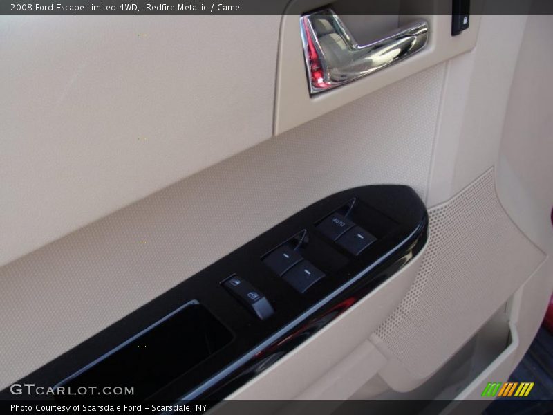 Redfire Metallic / Camel 2008 Ford Escape Limited 4WD