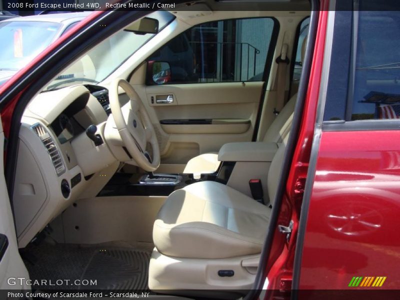 Redfire Metallic / Camel 2008 Ford Escape Limited 4WD
