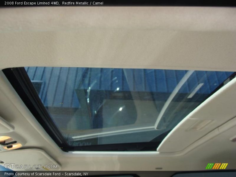 Redfire Metallic / Camel 2008 Ford Escape Limited 4WD