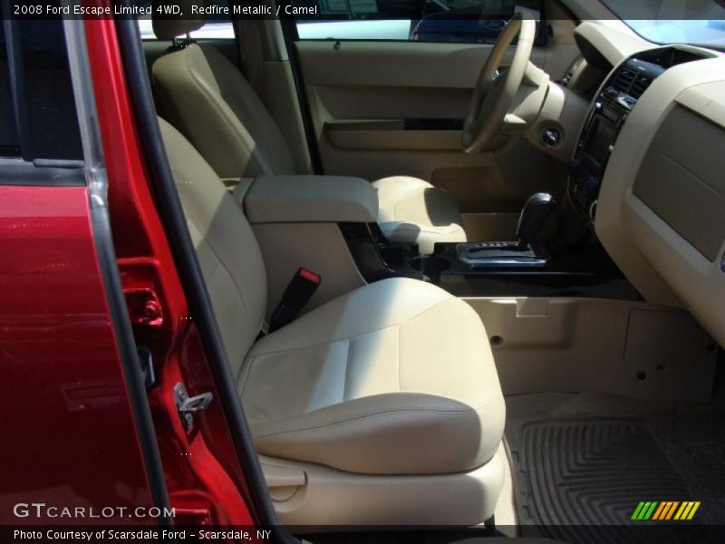 Redfire Metallic / Camel 2008 Ford Escape Limited 4WD