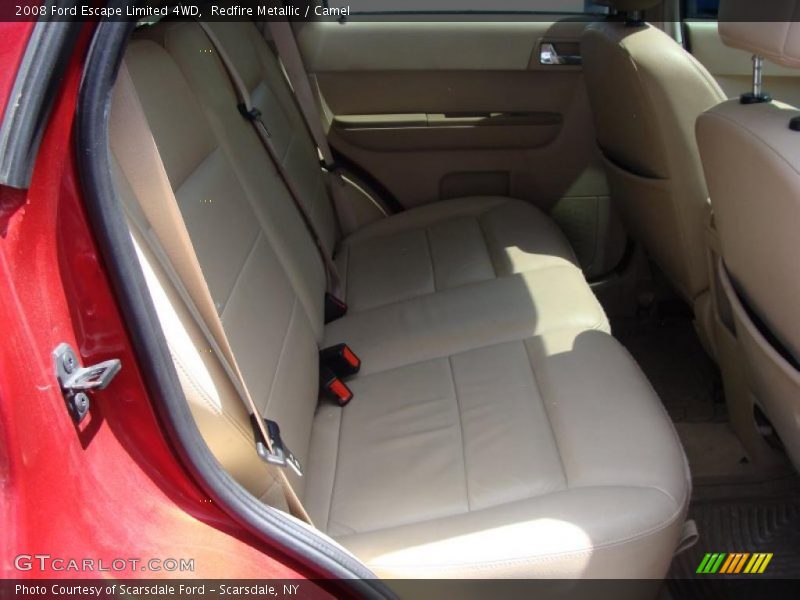 Redfire Metallic / Camel 2008 Ford Escape Limited 4WD