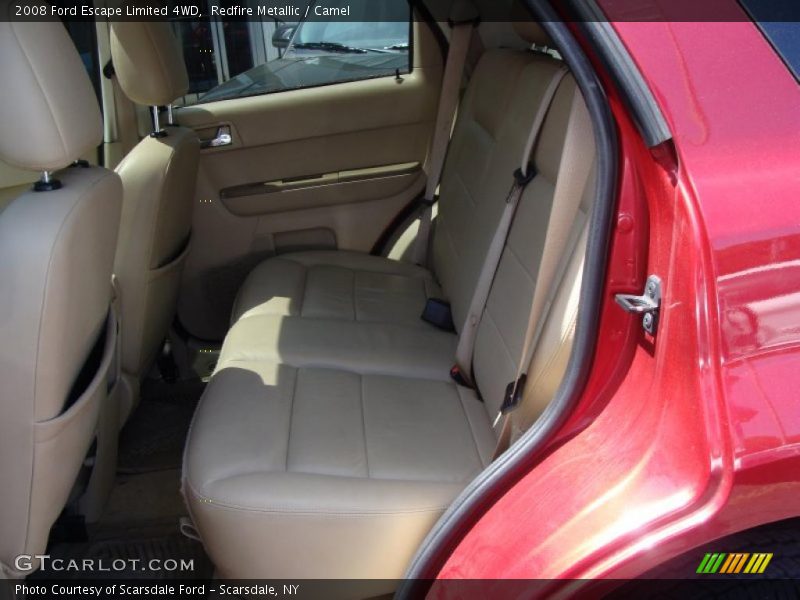 Redfire Metallic / Camel 2008 Ford Escape Limited 4WD
