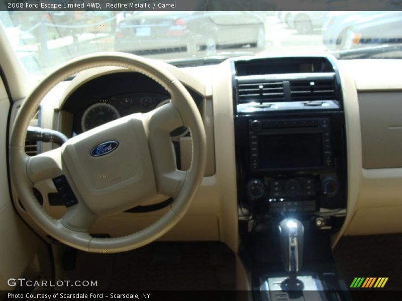 Redfire Metallic / Camel 2008 Ford Escape Limited 4WD