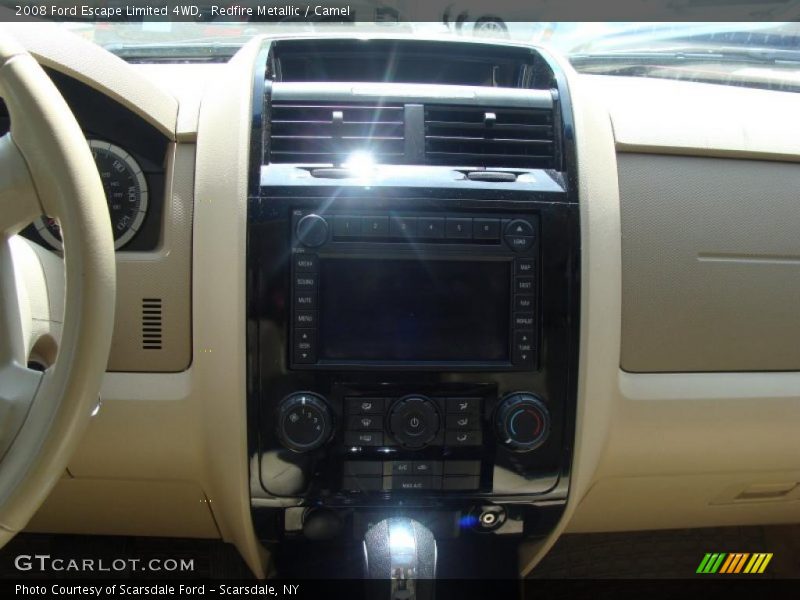 Redfire Metallic / Camel 2008 Ford Escape Limited 4WD