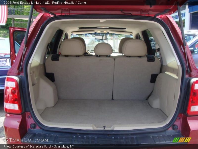 Redfire Metallic / Camel 2008 Ford Escape Limited 4WD