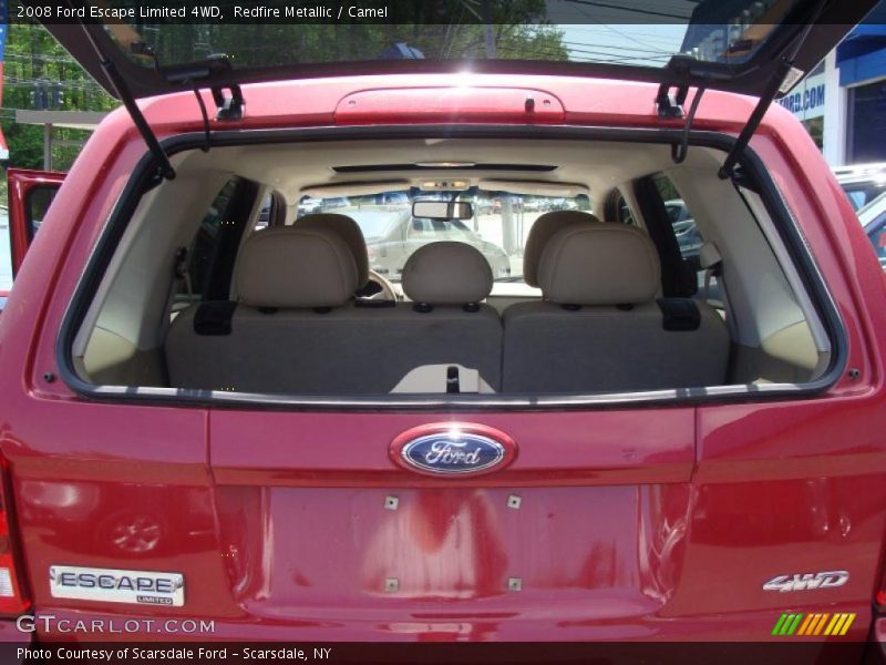 Redfire Metallic / Camel 2008 Ford Escape Limited 4WD