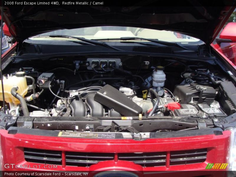 Redfire Metallic / Camel 2008 Ford Escape Limited 4WD