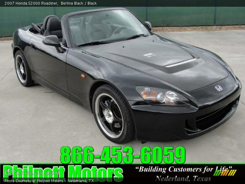 Berlina Black / Black 2007 Honda S2000 Roadster