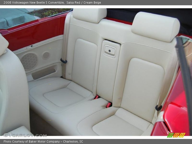 Salsa Red / Cream Beige 2008 Volkswagen New Beetle S Convertible