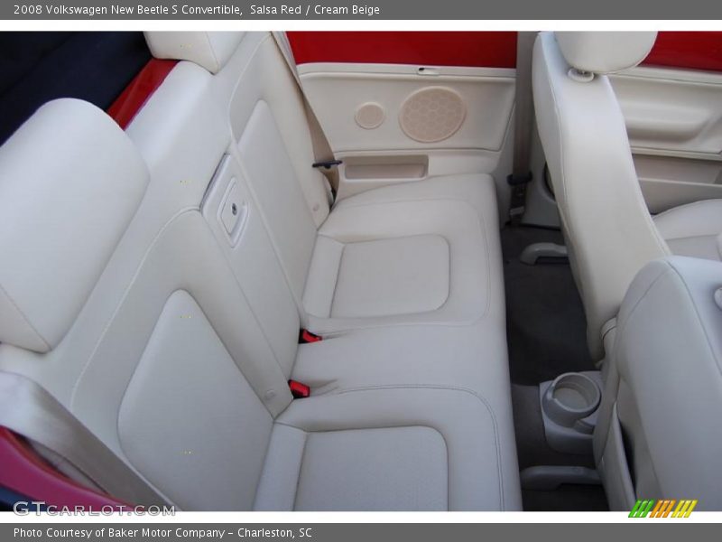 Salsa Red / Cream Beige 2008 Volkswagen New Beetle S Convertible