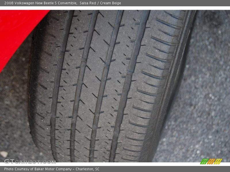 Salsa Red / Cream Beige 2008 Volkswagen New Beetle S Convertible