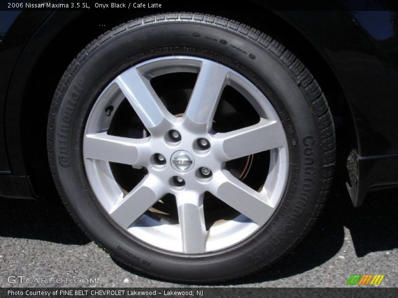 Onyx Black / Cafe Latte 2006 Nissan Maxima 3.5 SL