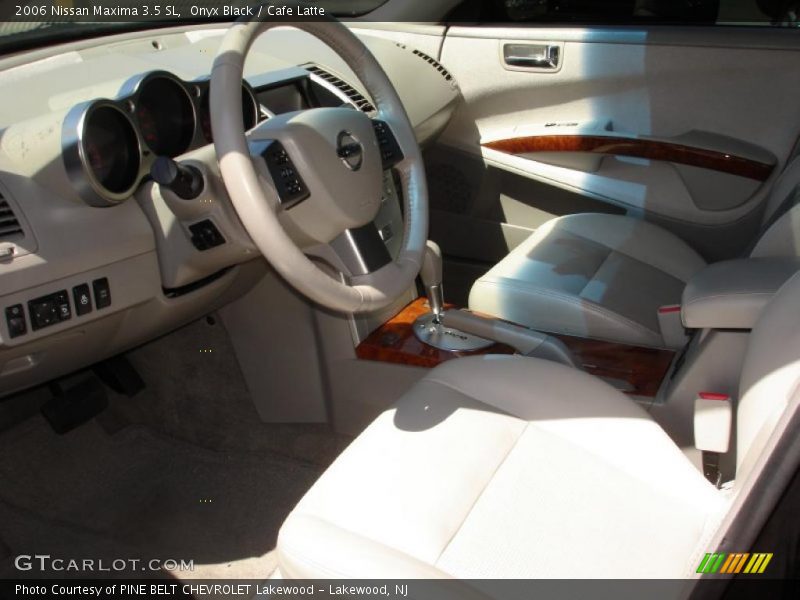 Onyx Black / Cafe Latte 2006 Nissan Maxima 3.5 SL