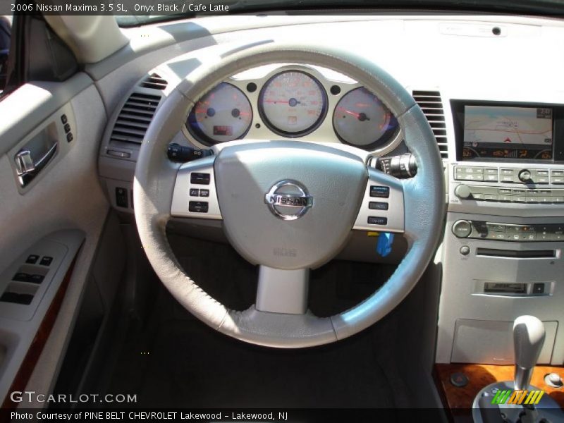 Onyx Black / Cafe Latte 2006 Nissan Maxima 3.5 SL