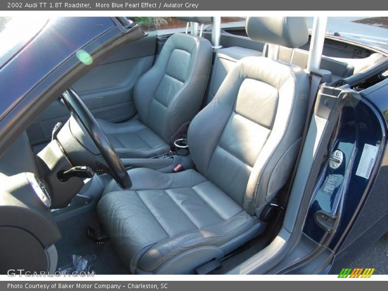 Moro Blue Pearl Effect / Aviator Grey 2002 Audi TT 1.8T Roadster