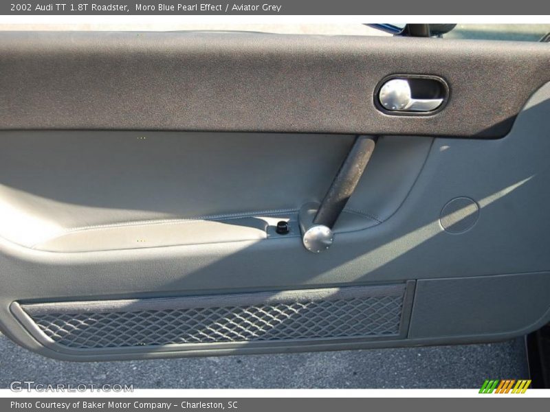 Moro Blue Pearl Effect / Aviator Grey 2002 Audi TT 1.8T Roadster