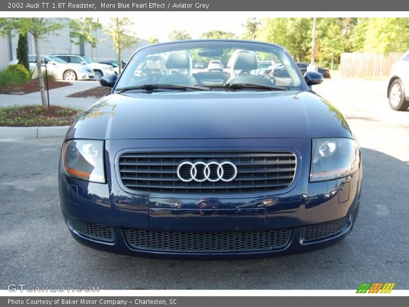 Moro Blue Pearl Effect / Aviator Grey 2002 Audi TT 1.8T Roadster
