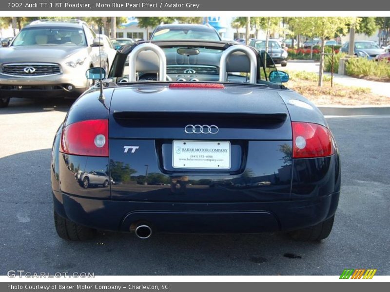 Moro Blue Pearl Effect / Aviator Grey 2002 Audi TT 1.8T Roadster