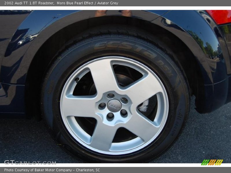 Moro Blue Pearl Effect / Aviator Grey 2002 Audi TT 1.8T Roadster
