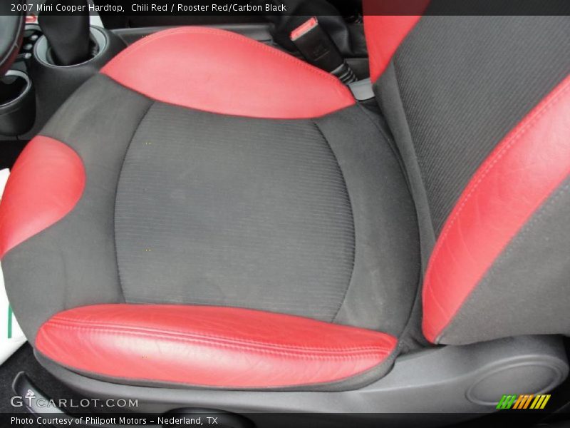 Chili Red / Rooster Red/Carbon Black 2007 Mini Cooper Hardtop