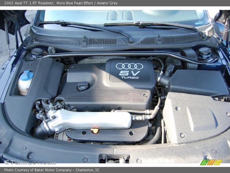Moro Blue Pearl Effect / Aviator Grey 2002 Audi TT 1.8T Roadster