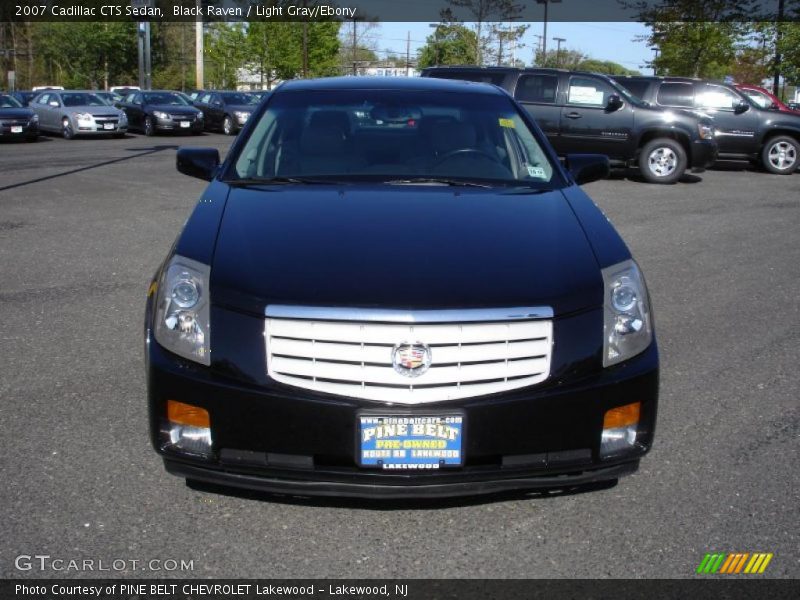 Black Raven / Light Gray/Ebony 2007 Cadillac CTS Sedan