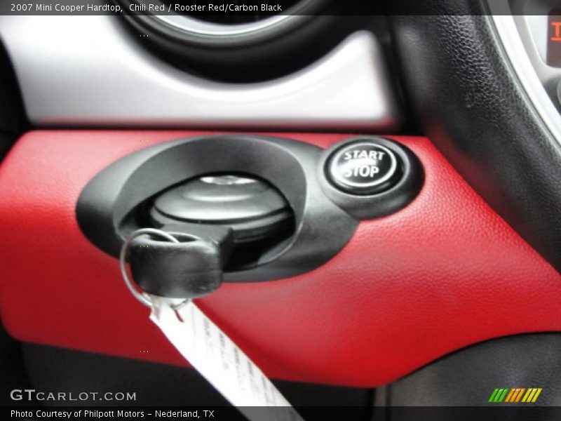 Chili Red / Rooster Red/Carbon Black 2007 Mini Cooper Hardtop