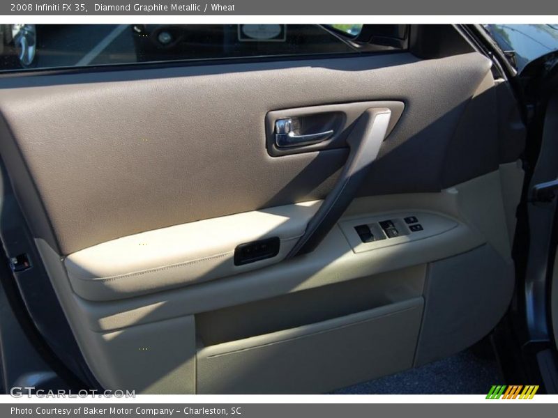 Diamond Graphite Metallic / Wheat 2008 Infiniti FX 35