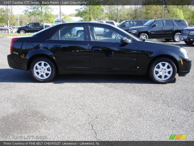 Black Raven / Light Gray/Ebony 2007 Cadillac CTS Sedan