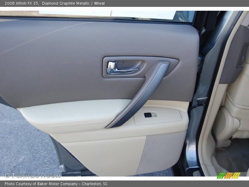 Diamond Graphite Metallic / Wheat 2008 Infiniti FX 35