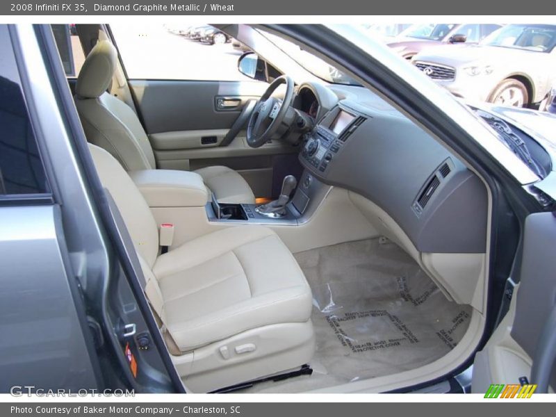 Diamond Graphite Metallic / Wheat 2008 Infiniti FX 35