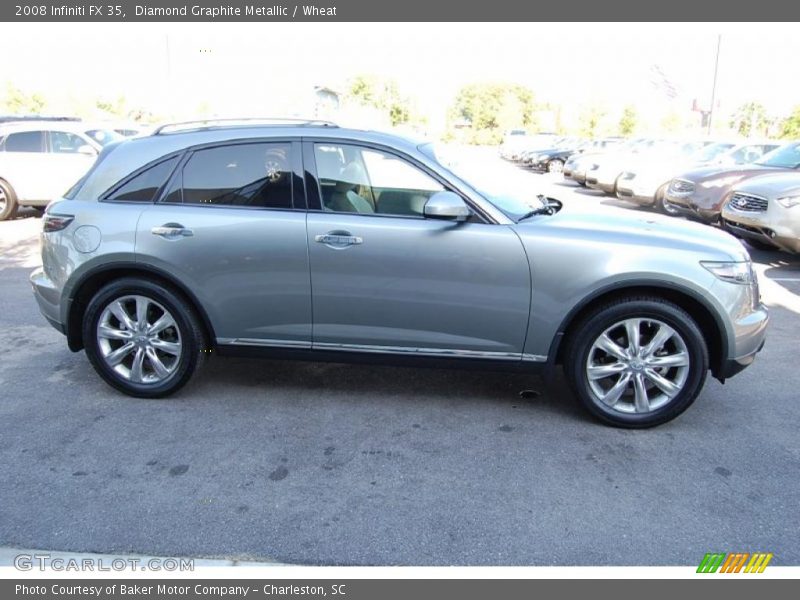 Diamond Graphite Metallic / Wheat 2008 Infiniti FX 35