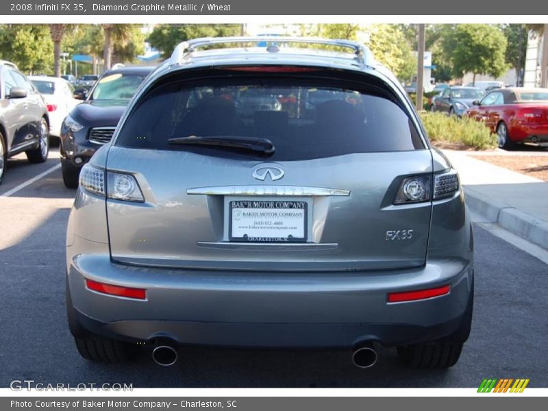Diamond Graphite Metallic / Wheat 2008 Infiniti FX 35