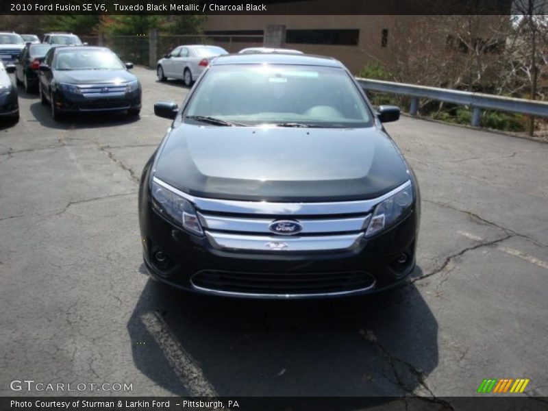 Tuxedo Black Metallic / Charcoal Black 2010 Ford Fusion SE V6