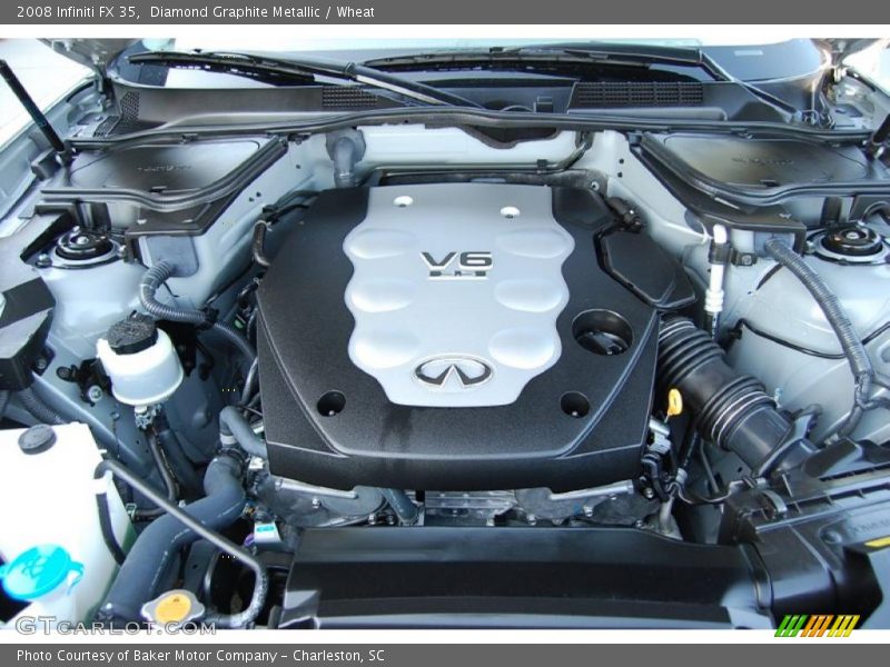 Diamond Graphite Metallic / Wheat 2008 Infiniti FX 35