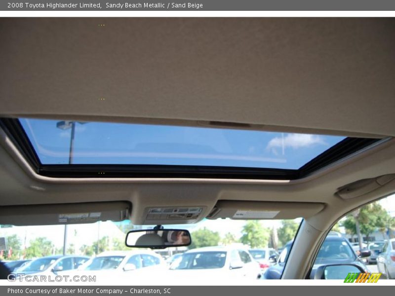 Sandy Beach Metallic / Sand Beige 2008 Toyota Highlander Limited