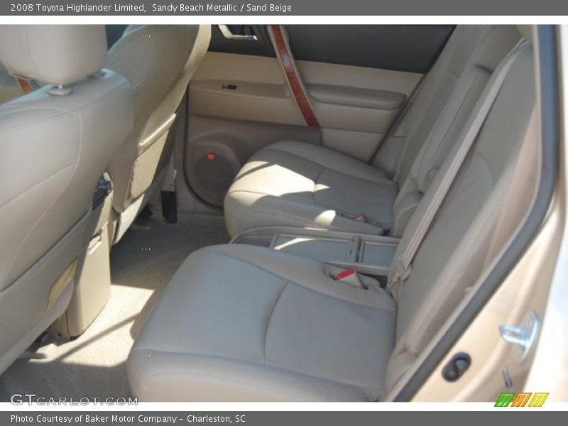 Sandy Beach Metallic / Sand Beige 2008 Toyota Highlander Limited