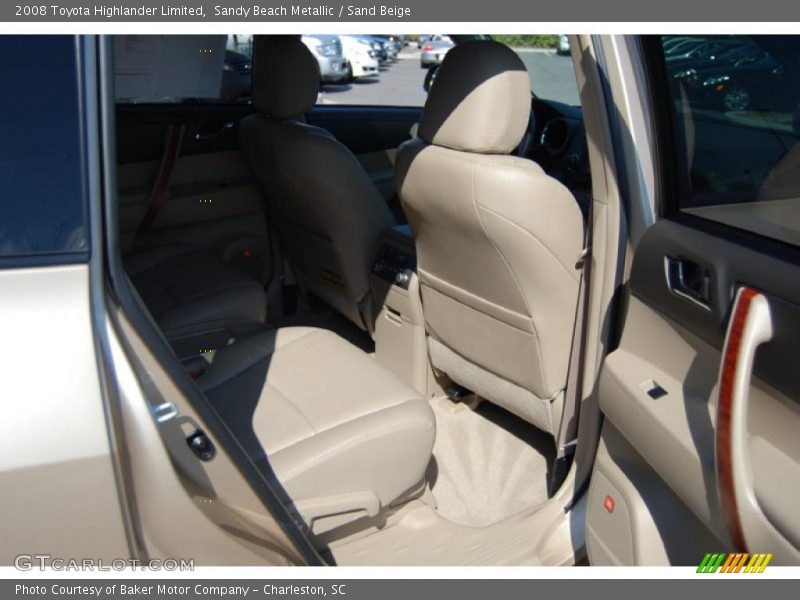 Sandy Beach Metallic / Sand Beige 2008 Toyota Highlander Limited