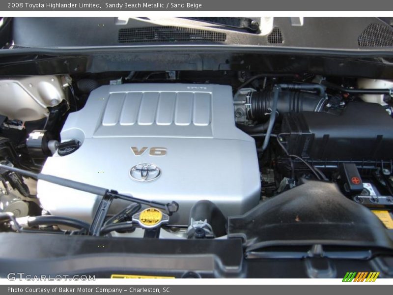 Sandy Beach Metallic / Sand Beige 2008 Toyota Highlander Limited