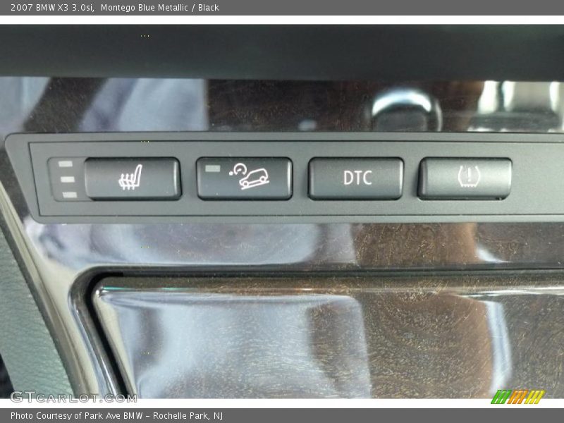 Montego Blue Metallic / Black 2007 BMW X3 3.0si