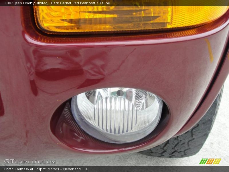 Dark Garnet Red Pearlcoat / Taupe 2002 Jeep Liberty Limited