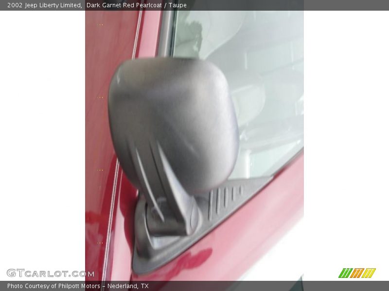 Dark Garnet Red Pearlcoat / Taupe 2002 Jeep Liberty Limited