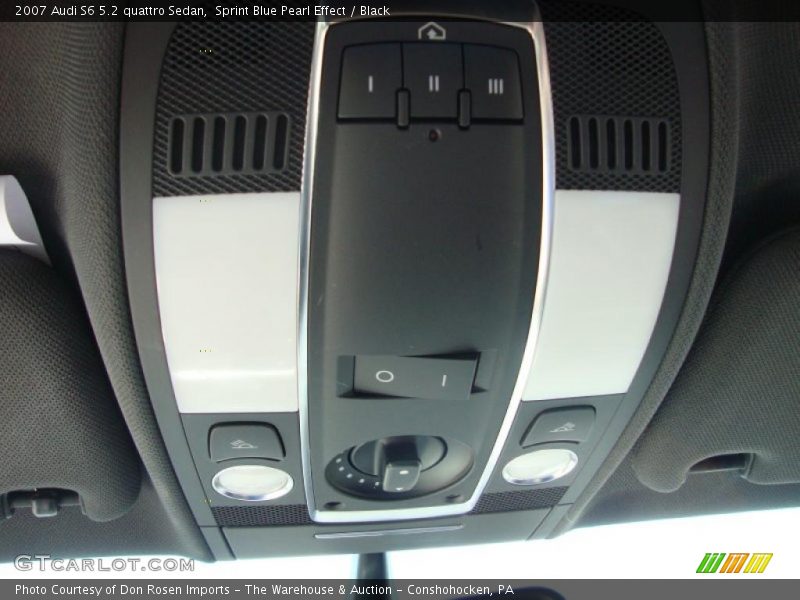 Sprint Blue Pearl Effect / Black 2007 Audi S6 5.2 quattro Sedan