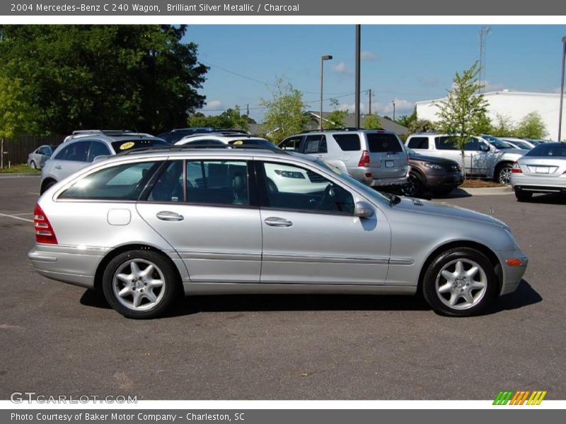 Brilliant Silver Metallic / Charcoal 2004 Mercedes-Benz C 240 Wagon