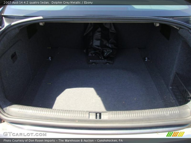 Dolphin Grey Metallic / Ebony 2007 Audi S4 4.2 quattro Sedan