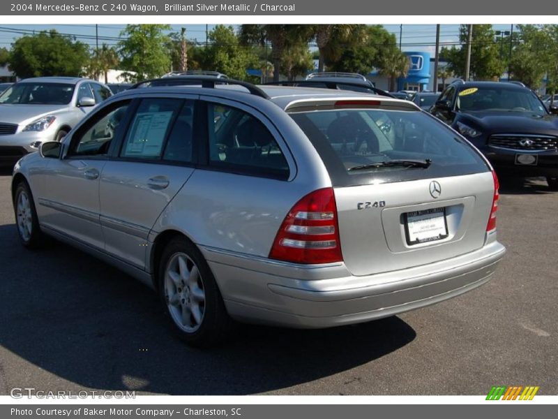 Brilliant Silver Metallic / Charcoal 2004 Mercedes-Benz C 240 Wagon