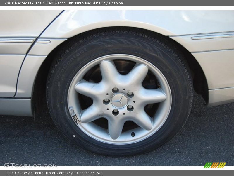 Brilliant Silver Metallic / Charcoal 2004 Mercedes-Benz C 240 Wagon