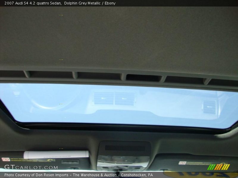 Dolphin Grey Metallic / Ebony 2007 Audi S4 4.2 quattro Sedan