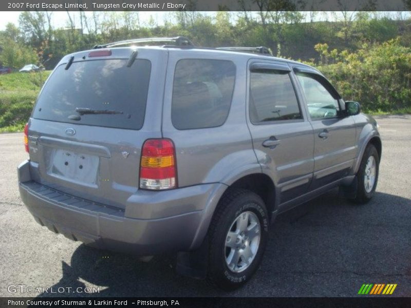 Tungsten Grey Metallic / Ebony 2007 Ford Escape Limited