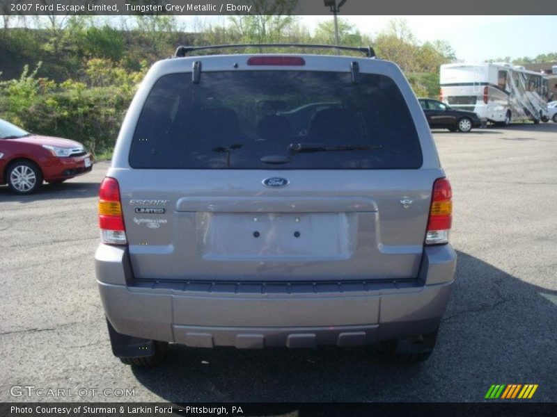 Tungsten Grey Metallic / Ebony 2007 Ford Escape Limited